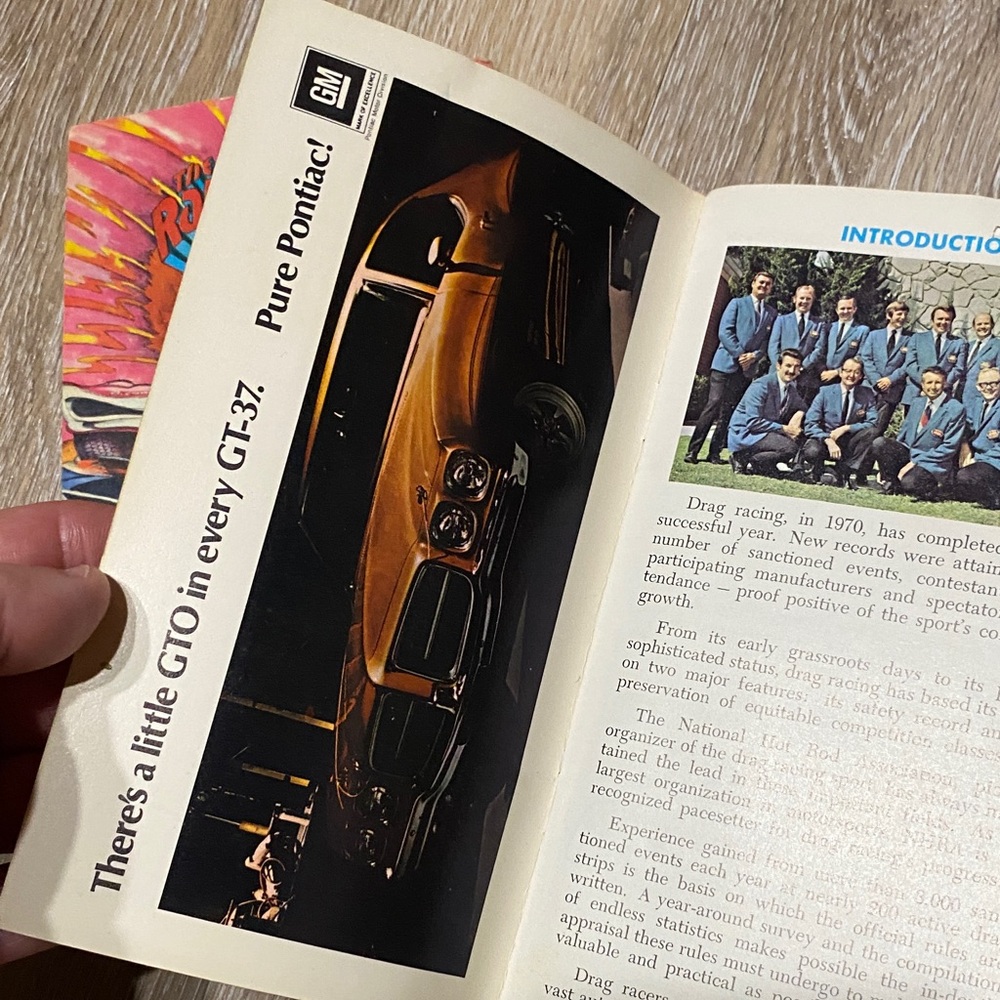 Vintage National Hot Rod Association ~ Drag Racing Rule Books 1970 and 1971 - Picture 6 of 9